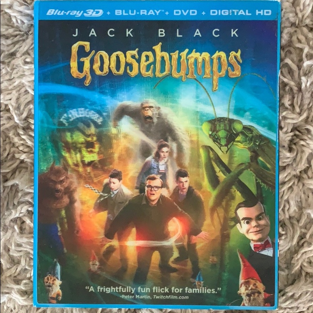 Goosebumps Blu-Ray 3D+ Blu-Ray